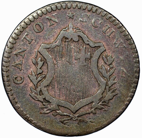 Schwyz, 2/3 Batzen, 1811, ss-vz