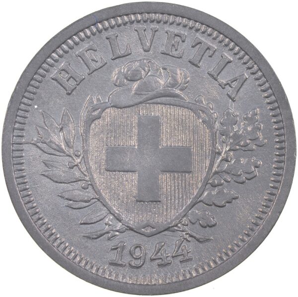 1 Rappen, 1944, Stempelglanz