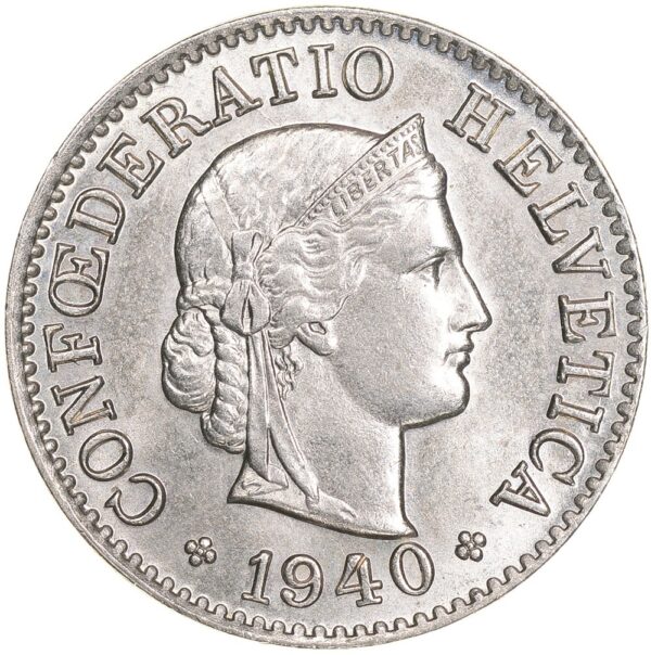 5 Rappen, 1940, unz/stgl