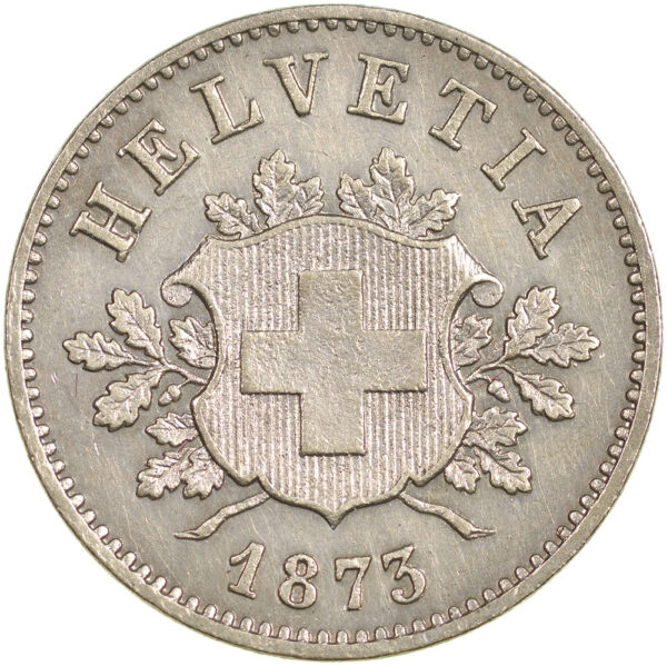10 Rappen, 1873, unzirkuliert