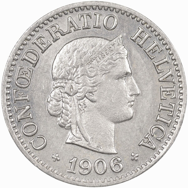 10 Rappen, 1906, unzirkuliert