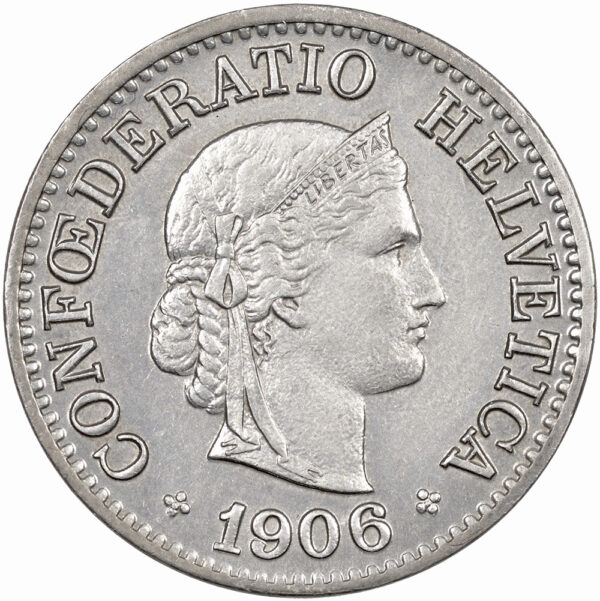 10 Rappen, 1906, unz/stgl