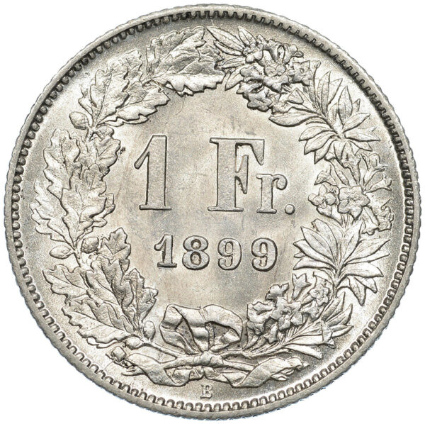 1 Franken, 1899, Stempelglanz