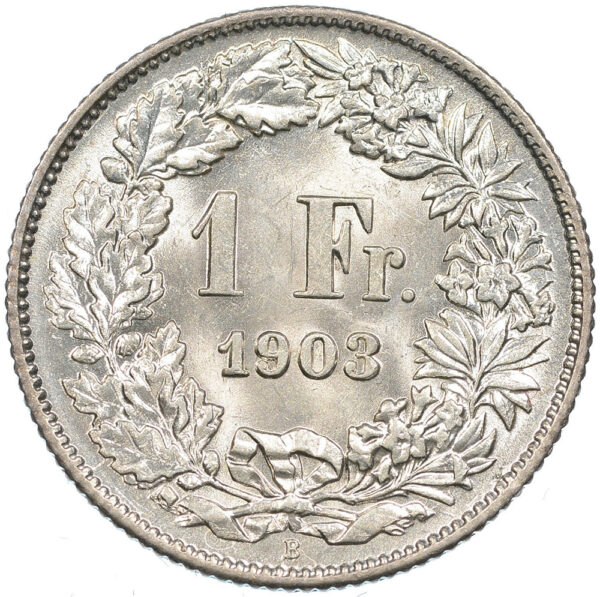 1 Franken, 1903, unz/stgl