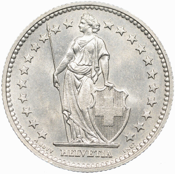2 Franken, 1886, unzirkuliert