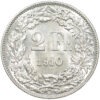 2 Franken, 1910, unzirkuliert