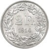 2 Franken, 1914, unzirkuliert
