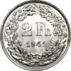2 Franken, 1941, Stempelglanz