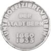 Bern, Bern,  Unteroffiziers-Verein, 1935, stgl, Br versilbert