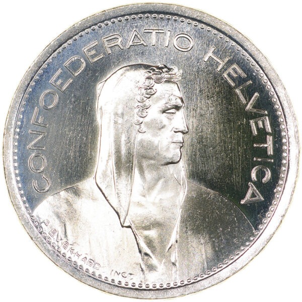 5 Franken, 1969, Erstabschlag