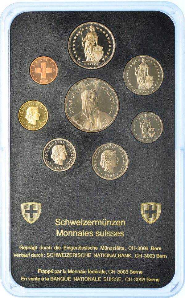 26777_1 Münzensatz, 1981, Stempelglanz