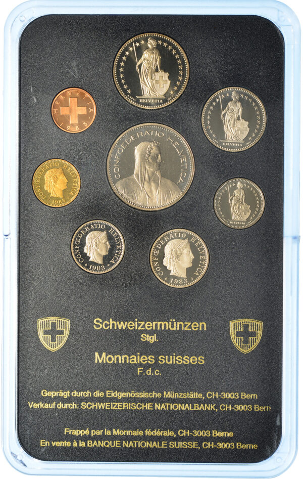 26781_1 Münzensatz, 1983, Stempelglanz