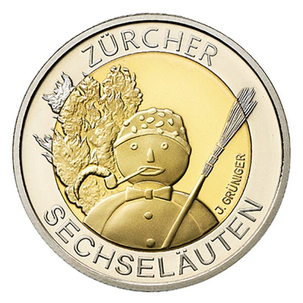 5 Franken, 2001, Stempelglanz