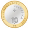 10 Franken, 2013, Stempelglanz