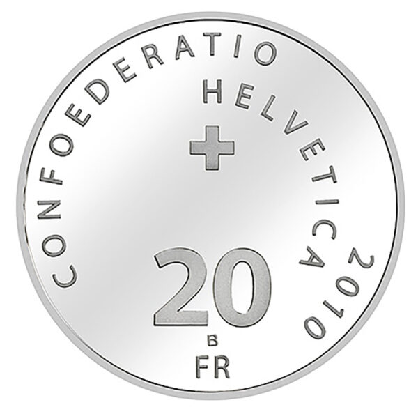 20 Franken, 2010, Polierte Platte