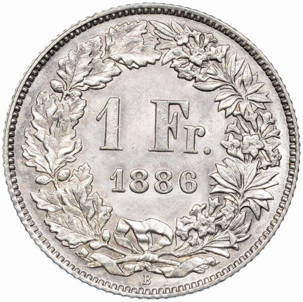 1 Franken, 1886, unzirkuliert