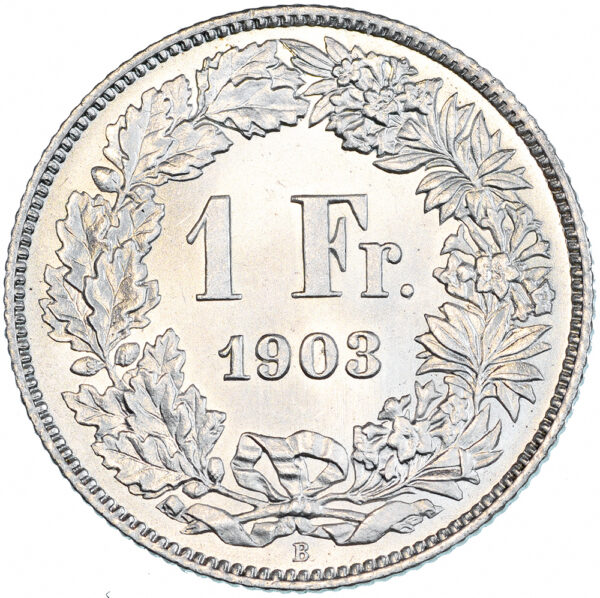1 Franken, 1903, Stempelglanz