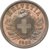 2 Rappen, 1886, unz/stgl