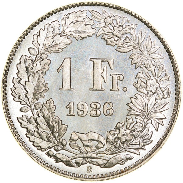 28498_1 1 Franken, 1936, Erstabschlag