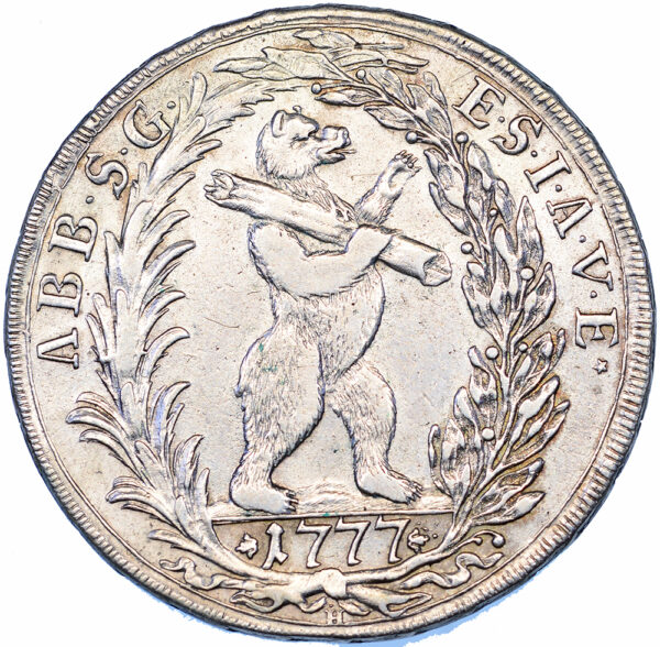 St. Gallen/Abtei, Taler, 1777, vz