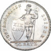 Waadt, 20 Batzen, 1810, unz/stgl
