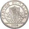 St. Gallen, 1 Batzen, 1814, stgl