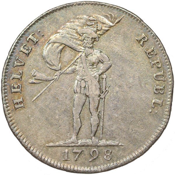 Helv. Republik, 20 Batzen, 1798, vz-unz