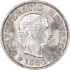 5 Rappen, 1950, Stempelglanz